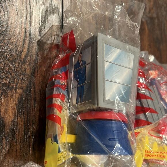 Burger King Kids Club 1997- Superman toys 3 are sealed one open vintage toys - Picture 5 of 6
